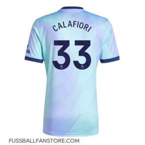 Arsenal Riccardo Calafiori #33 Replik 3rd trikot 2024-25 Kurzarm